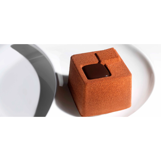 Cubo ai due cioccolati