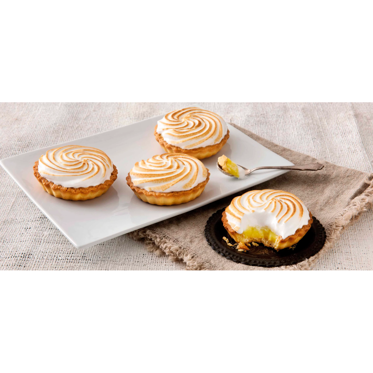 Tartelletta limone flambè